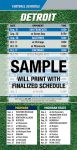 Football Schedules | ReaMark Real Estate Magnets