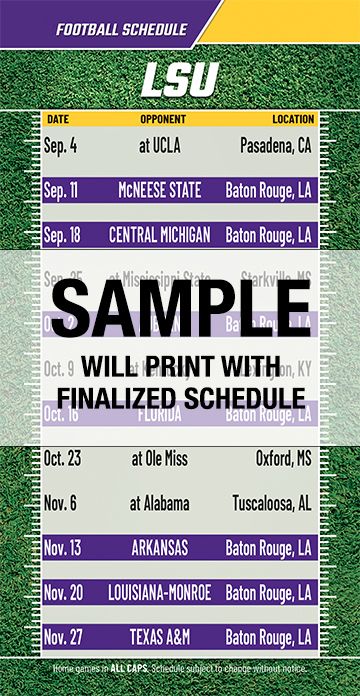 Football Schedules | ReaMark Real Estate Magnets