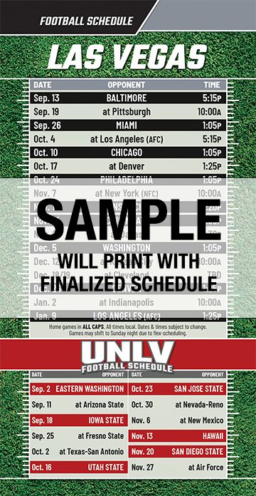 Football Schedules | ReaMark Real Estate Magnets