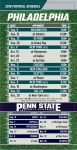 Magnetic Business Card Real Estate Football Schedules  |Realtor Tools