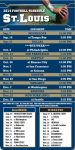 Sports Schedules: St. Louis Football Schedules