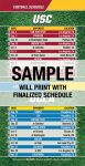 Magnetic Business Card Real Estate Football Schedules  |Realtor Tools