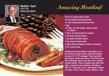 Real Estate Recipe Cards 