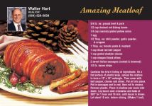 Real Estate Recipe Cards 