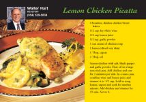 Real Estate Recipe Cards 