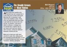 Real Estate Home Tips Postcards