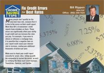 Real Estate Home Tips Postcards