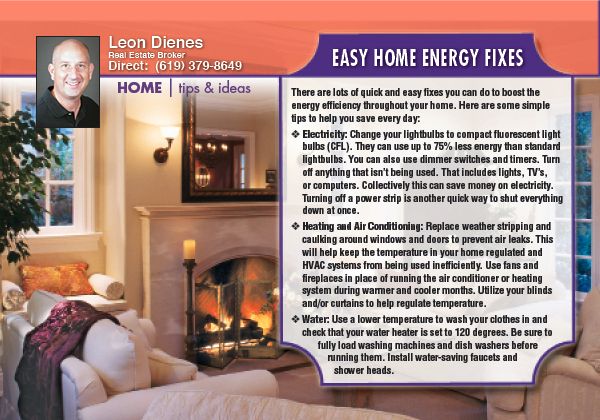 Real Estate Home Tips Postcards