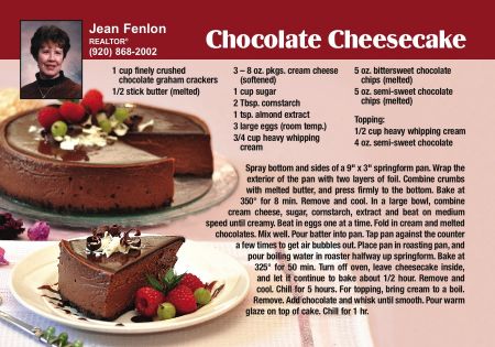 Real Estate Recipe Postcards