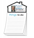 ReaMark Products: Things To Do Magna-Pad <br>Magnetic House Shape Magnet Notepad