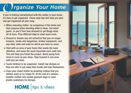 Real Estate Home Tips Postcards