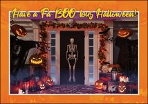 Holiday Cards: Halloween Home