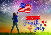 4th of July Real Estate Postcards