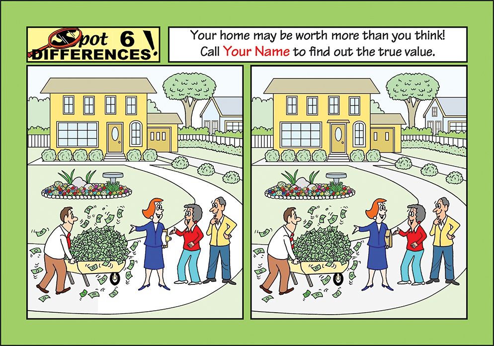Real Estate Postcards 