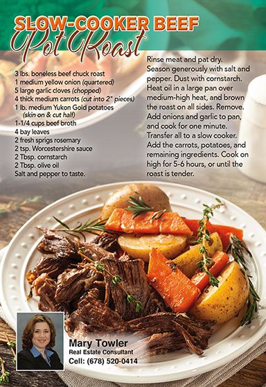 Real Estate Recipe Cards 