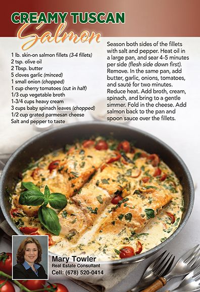 Real Estate Recipe Cards 
