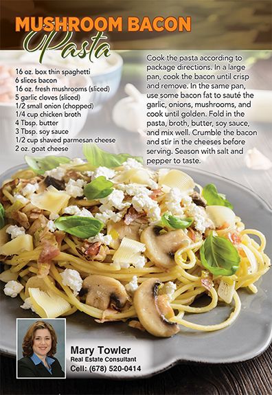 Real Estate Recipe Cards 
