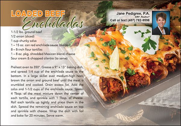 Real Estate Recipe Cards 