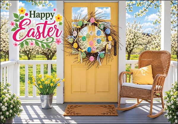 Holiday Postcards: Happy Easter Sunroom