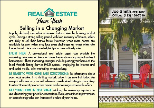 ReaMark Real Estate Marketing Postcards - Home Tips Real Estate Postcards