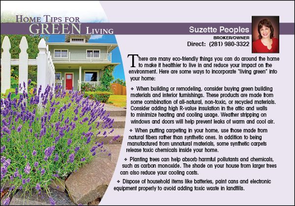 Real Estate Home Tips Postcards