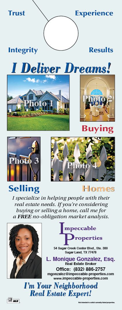 Real Estate Custom Door Hangers | Reamark