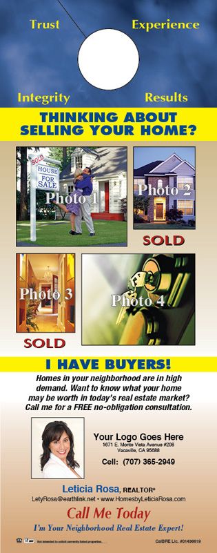 Real Estate Custom Door Hangers | Reamark