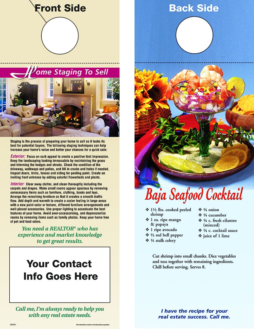 Real Estate Custom Door Hangers | Reamark