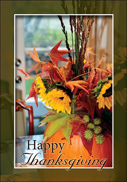 ReaMark Products: Sunflower Thanksgiving<br>(Includes FREE Blank Envelopes)