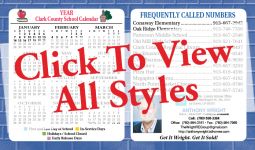 ReaMark Products: School Calendars
