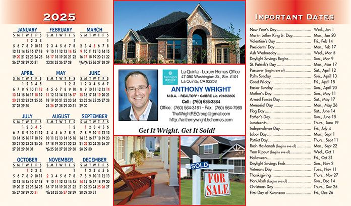 Real Estate Calendars