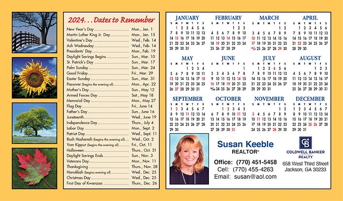 ReaMark Products: Dates To Remember (3 Color Options)