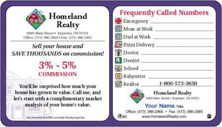 ReaMark Products: Promo/Frequently Called Numbers