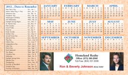 Real Estate Calendars