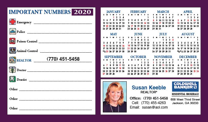 ReaMark Products: Convenient Numbers<br>(3 color options)