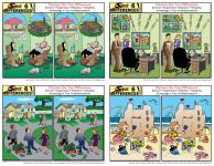Real Estate 4-up Laser Postcards