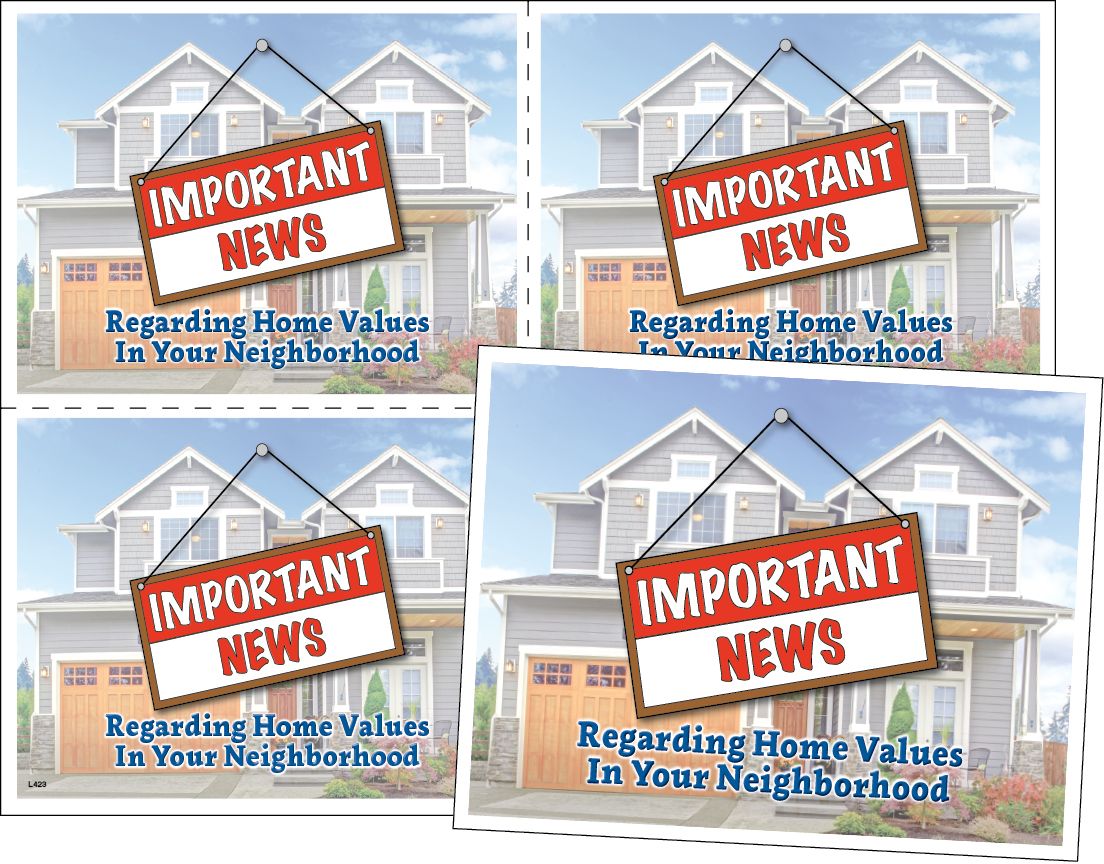 Real Estate Postcards 