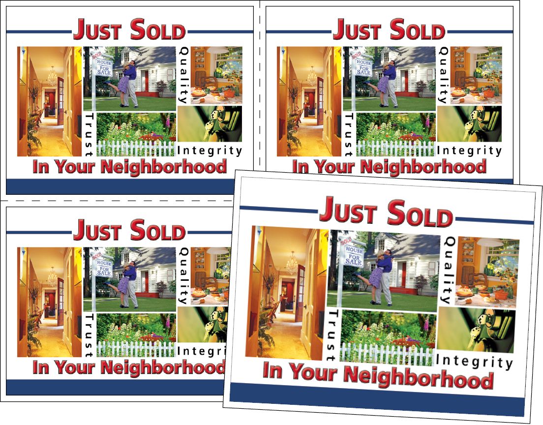 Real Estate Postcards 