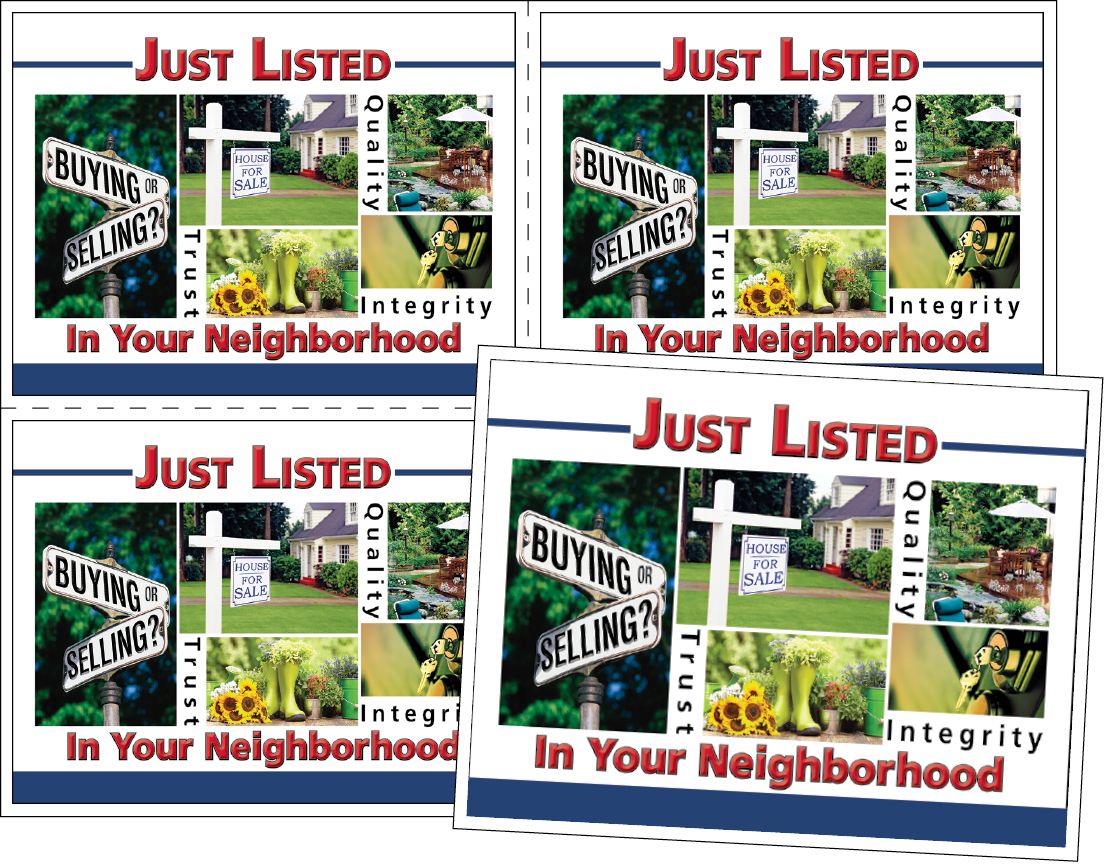 Real Estate Postcards 