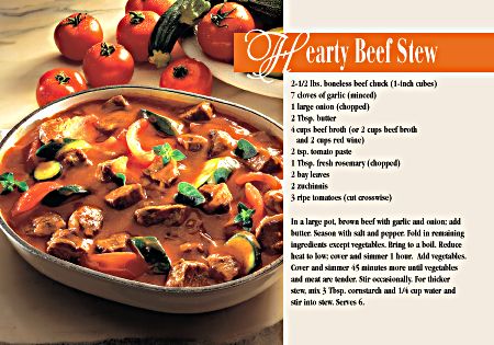 ReaMark Products: Hearty Beef Stew