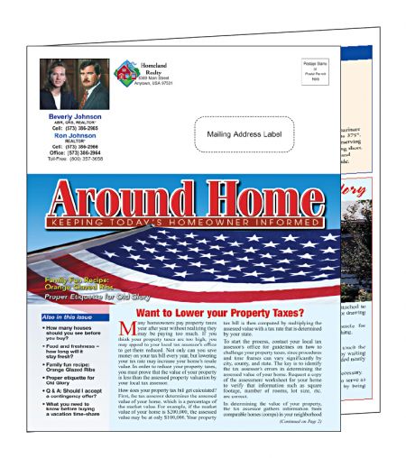 ReaMark Products: Real Estate Newsletter #N107 July<br>(Order by June 5th!)