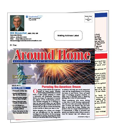 ReaMark Products: Real Estate Newsletter #N117 July<br>(Order by June 5th!)