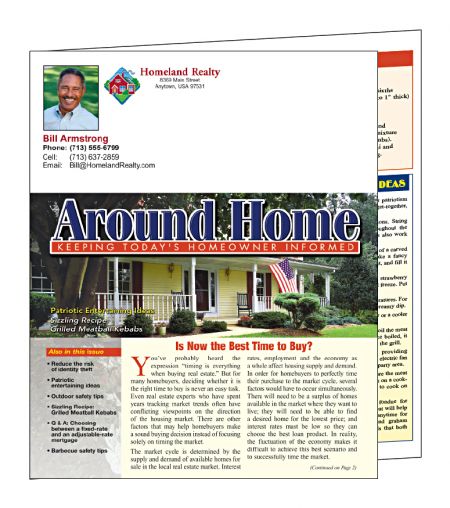 ReaMark Products: Real Estate Newsletter #N127 July<br>(Order by June 5th!)