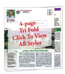 ReaMark Products: 4-page Real Estate Newsletters (Tri-Fold)