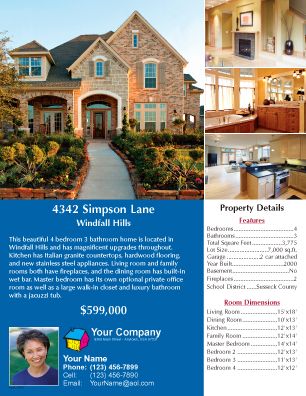 ReaMark Products: 4 Photo Flyer