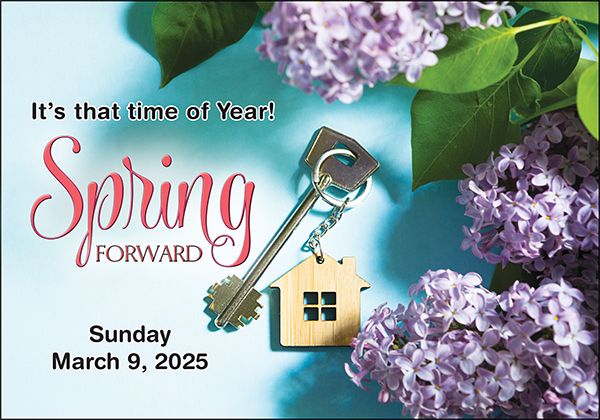 ReaMark Products: Spring Time Change Postcards