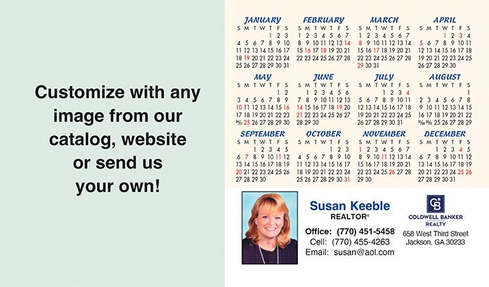 Real Estate Calendars | Reamark personalized real estate calendars