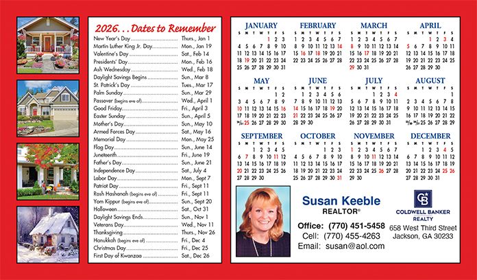 Real Estate Calendars | Reamark personalized real estate calendars