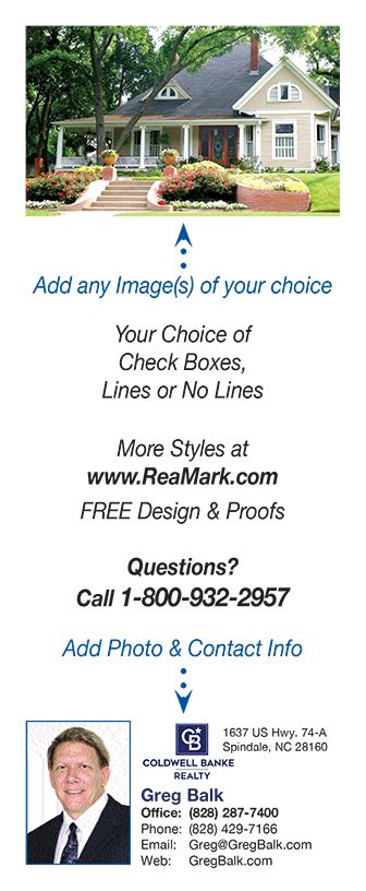 Real Estate Full-Color Notepads