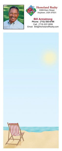 Real Estate Full-Color Notepads